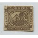 ARGENTINA 1858 GJ 9 BARQUITO ESTAMPILLA NUEVA ESTUPENDO EJEMPLAR CON FIRMA DE DON VICTOR KNEITSCHEL U$ 385